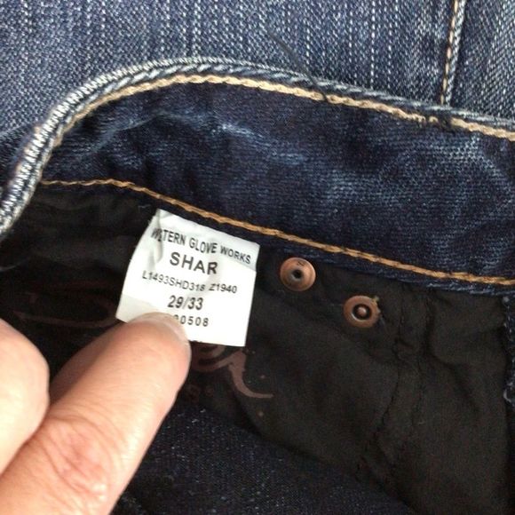 Silver Jeans Dark Wash Flare & Wide Leg Jeans - Picture 7 of 9